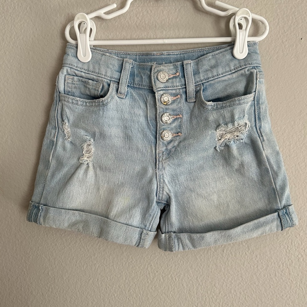 Old Navy Light Blue Kids Denim Shorts